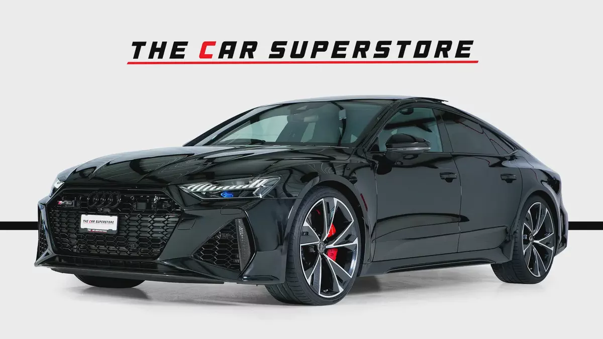 Audi RS7-Carbon Fiber Package-Audi Ceramic Braking System-Red Calipers-Premium Leather Interior-3-3