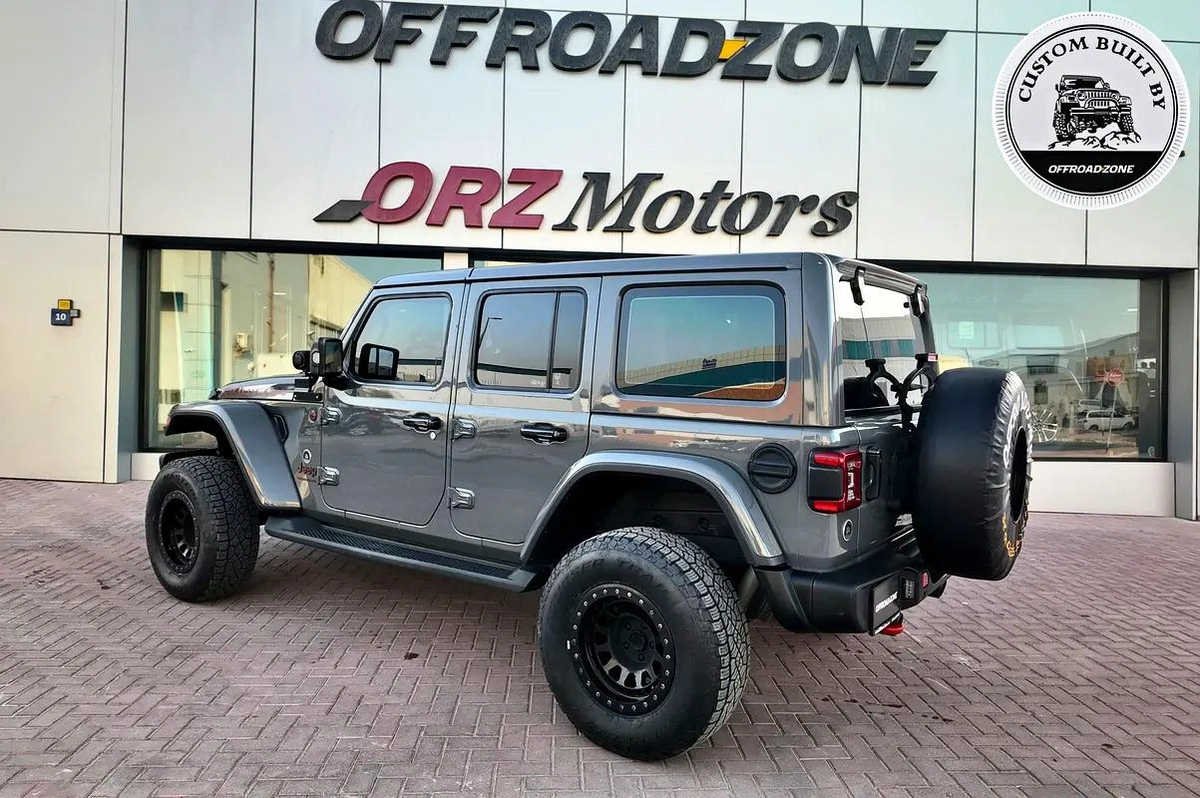 3 Mos ORZ Wty and SP | 2023 Jeep Wrangler Unlimited Rubicon Grey-2-2