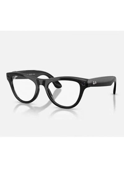 Ray-Ban SKYLER (Gen 2) Frame Shiny Black Lenses Clear/Graphite Green Transitions Shiny Black/Green-0