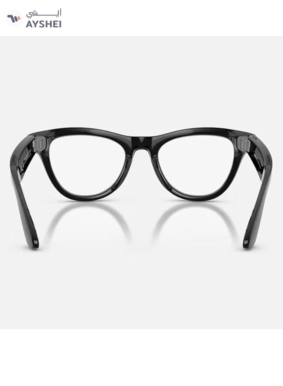 Ray-Ban SKYLER (Gen 2) Frame Shiny Black Lenses Clear/Graphite Green Transitions Shiny Black/Green-3-3