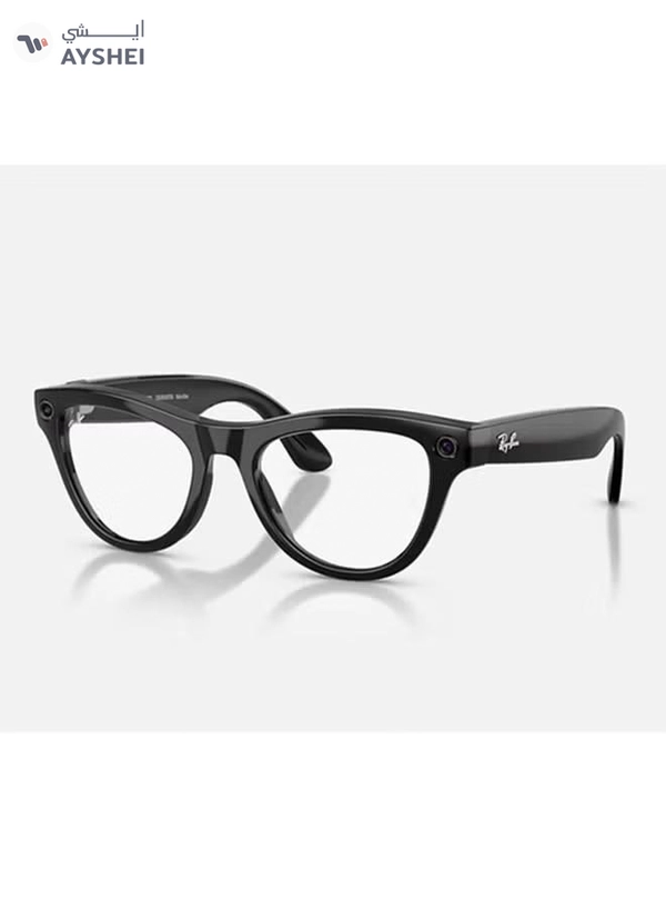 Ray-Ban SKYLER (Gen 2) Frame Shiny Black Lenses Clear/Graphite Green Transitions Shiny Black/Green