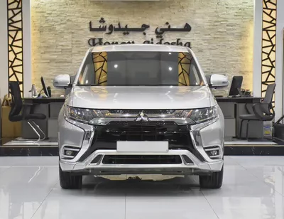 AED 833 EMi at 0% DP | Mitsubishi Outlander PHEV ( 2020 Model ) in Silver Color GCC Specs-0
