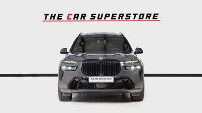 BMW X7 X-Drive 40i M Sport-GCC-AGMC Warranty and Service Contract Until 01/2028- 1 Owner-7 Seats-2