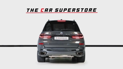 BMW X7 X-Drive 40i M Sport-GCC-AGMC Warranty and Service Contract Until 01/2028- 1 Owner-7 Seats-6