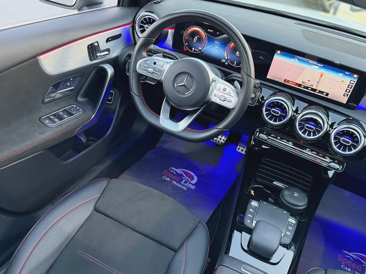 Mercedes-A 200 AMG 2021 GCC Specs Full Service History-9-9