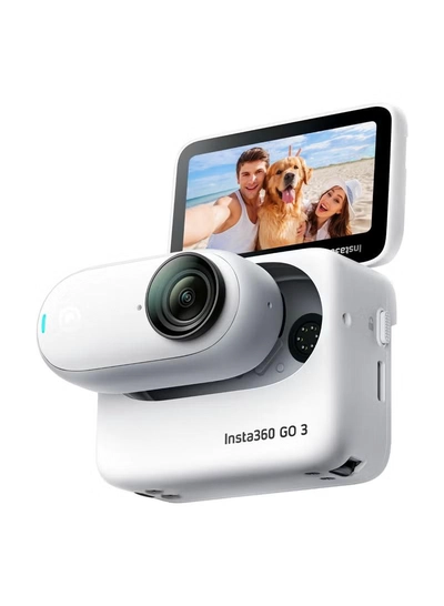 Insta360 Go 3 64GB Small And Lightweight Action Camera Hands-Free POV Mount Anywhere Stabilization Multifunctional Action Pod Waterproof For Travel, Sports Vlog-0