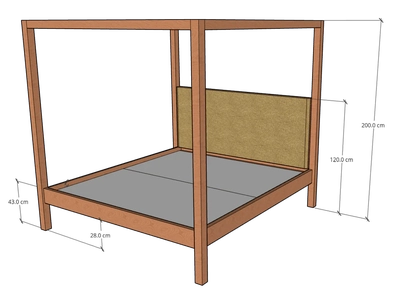 Poster Bed, Highlander-0