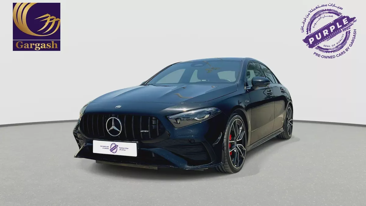 0% DP | AED 2,835 / Month | Mercedes Benz A 35 Saloon | 2024 | Gargash Warranty | Service History
