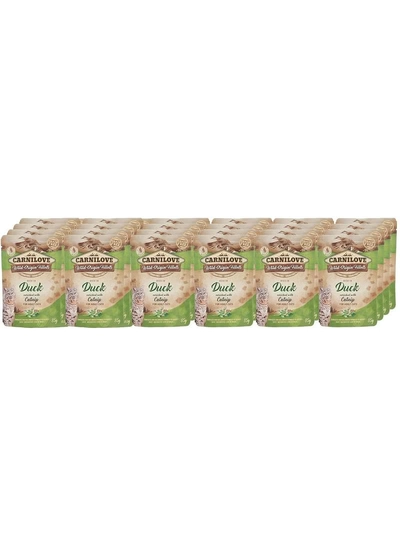 CARNILOVE Duck enriched with Catnip for Adult Cats (Wet)-2