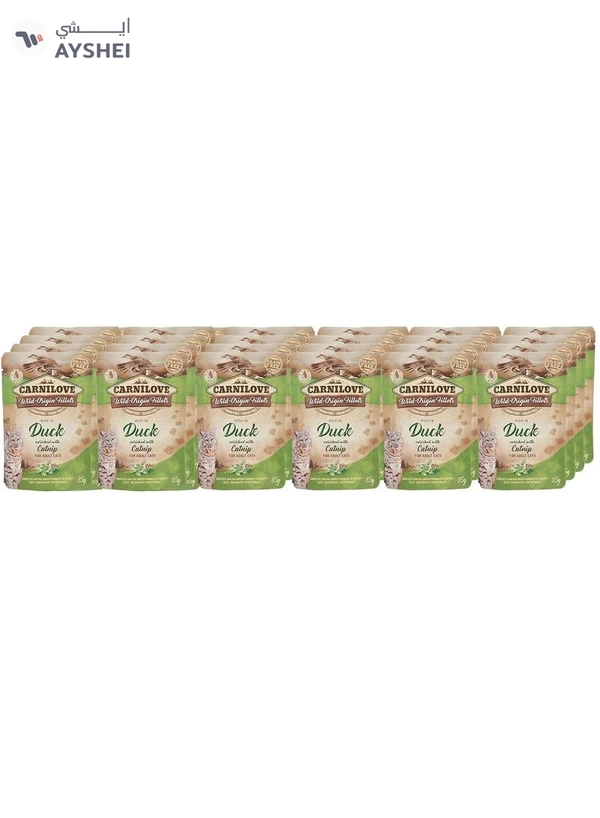 CARNILOVE Duck enriched with Catnip for Adult Cats (Wet)