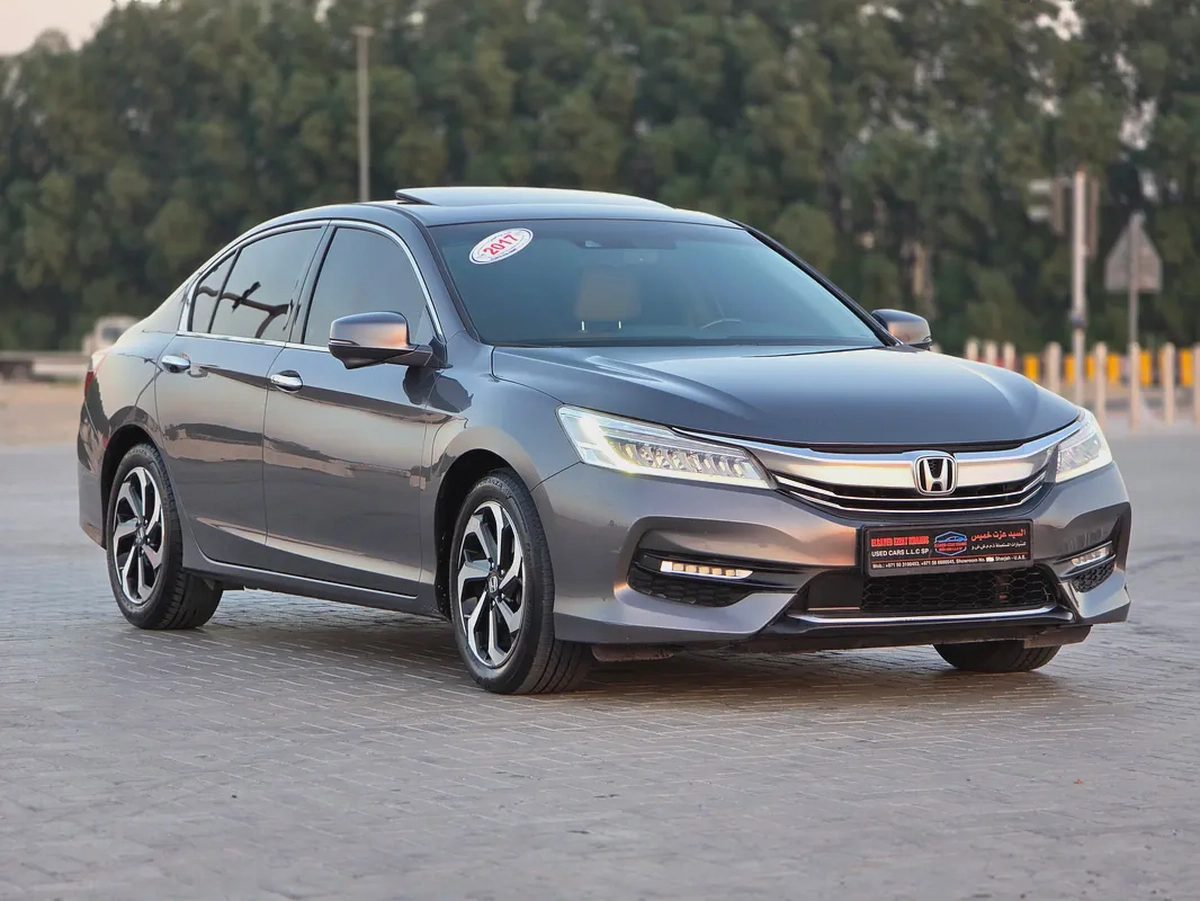 2017 Honda Accord V6 Sport - GCC Specs - Excellent Condition-3-3