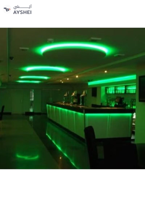 Yuwell Led Strip Light For Home And Bedroom Decoration 12W SMD 2835 128 LEDS 24VDC CRI 90 5 Meter Roll IP20 Green