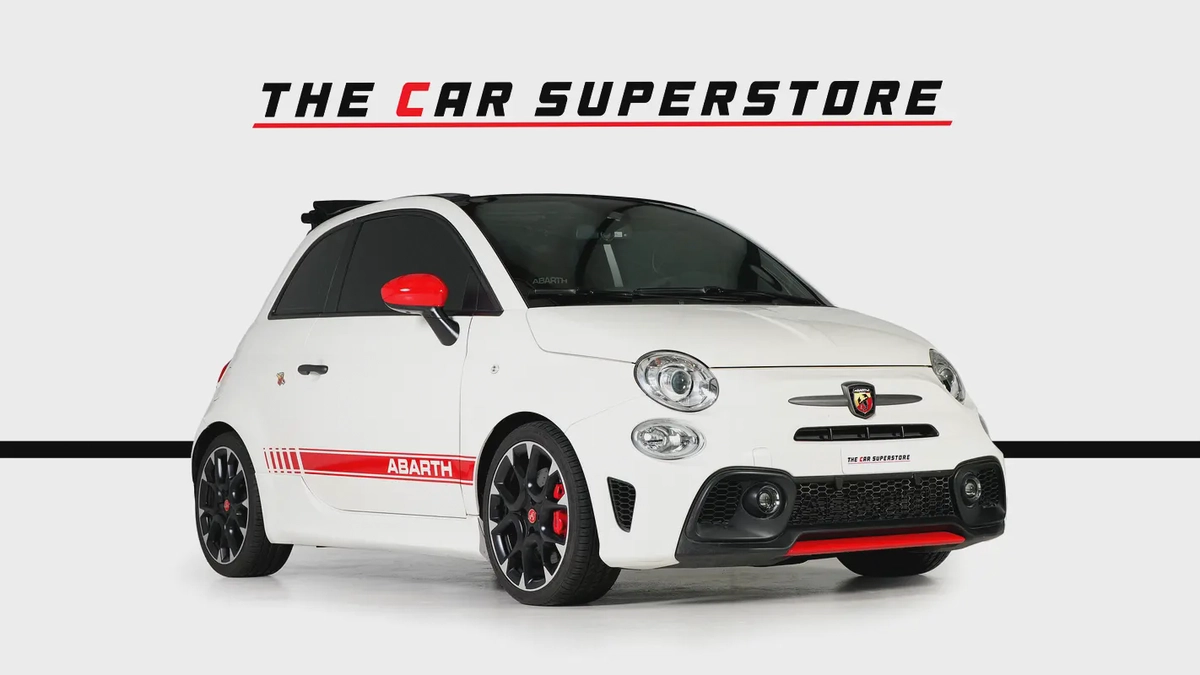 Fiat 500 Abarth 595 Competizione Convertible-GCC-Dealer Warranty Until 10/2027- Full Service History-1-1