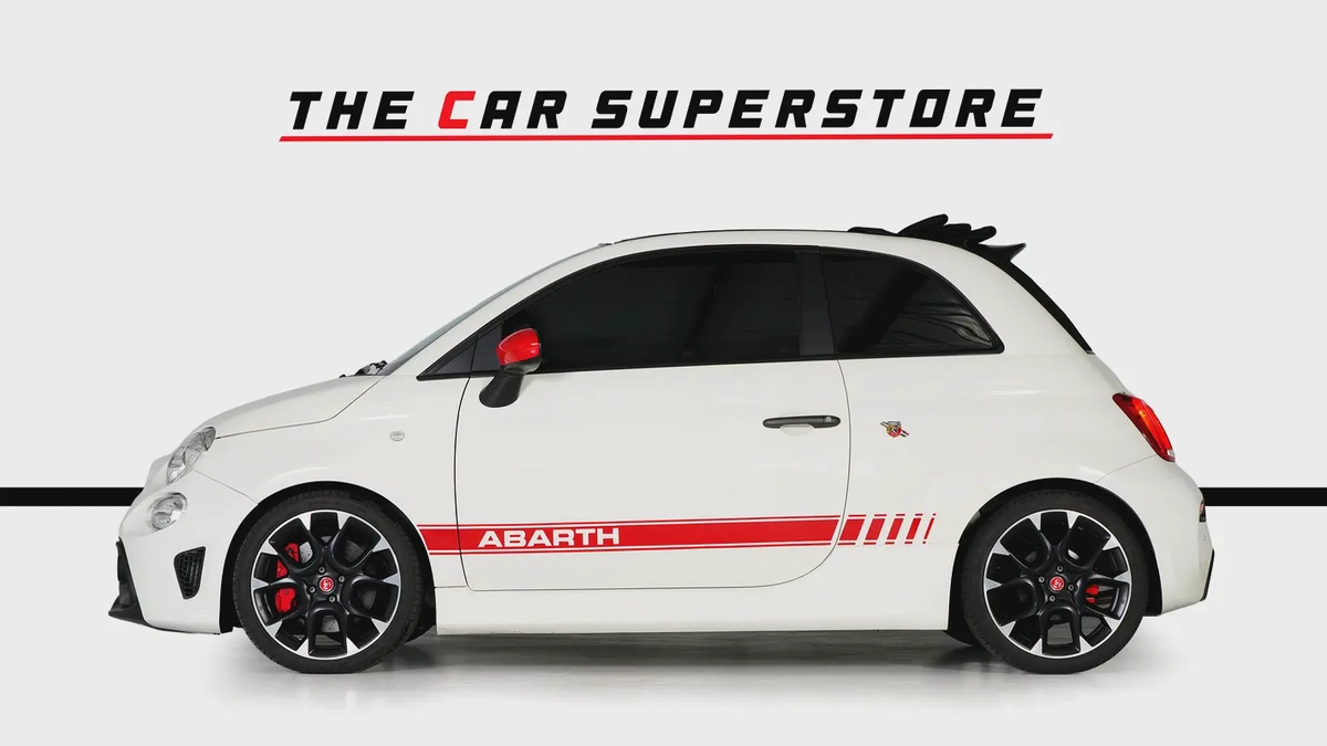 Fiat 500 Abarth 595 Competizione Convertible-GCC-Dealer Warranty Until 10/2027- Full Service History-4-4