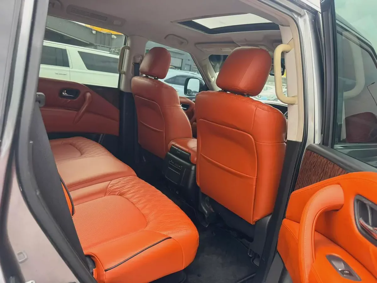 Nissan patrol 2015 Gary color fullopshin GCC calen cR-9-9