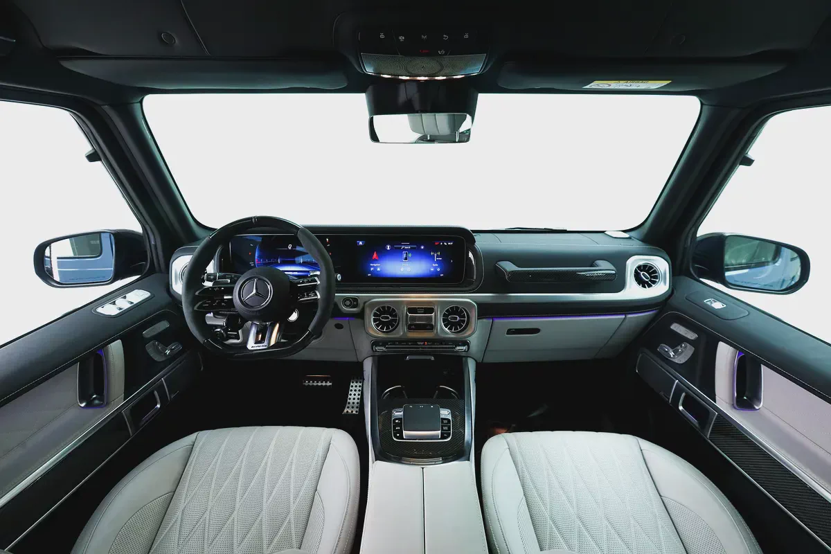 2025 MERCEDES BENZ G63 AMG. GCC. FULL CARBON. DOUBLE NIGHT PACKAGE. MAIN DEALER WARRANTY AND SERVICE-7-7