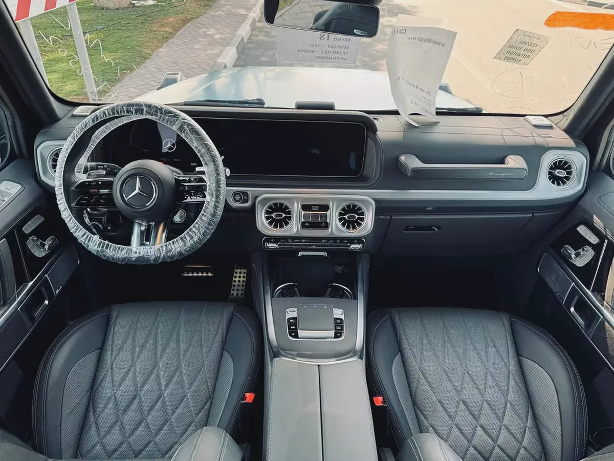 BENZ G63 AMG | 2025 | HYPER BLUE MAGNO | 8000KM DONE | FRESH JAPAN IMPORT-15-15