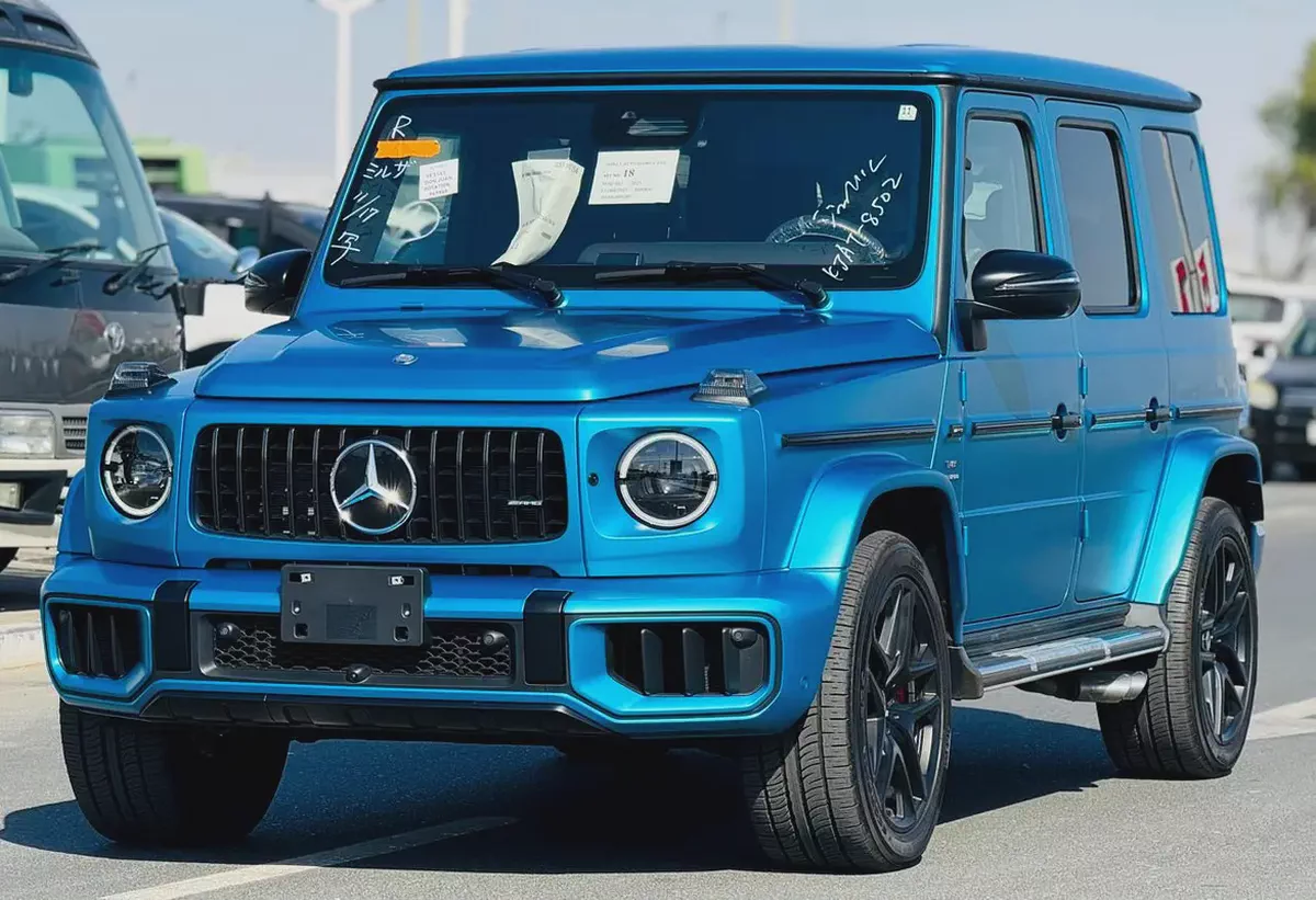 BENZ G63 AMG | 2025 | HYPER BLUE MAGNO | 8000KM DONE | FRESH JAPAN IMPORT-2-2