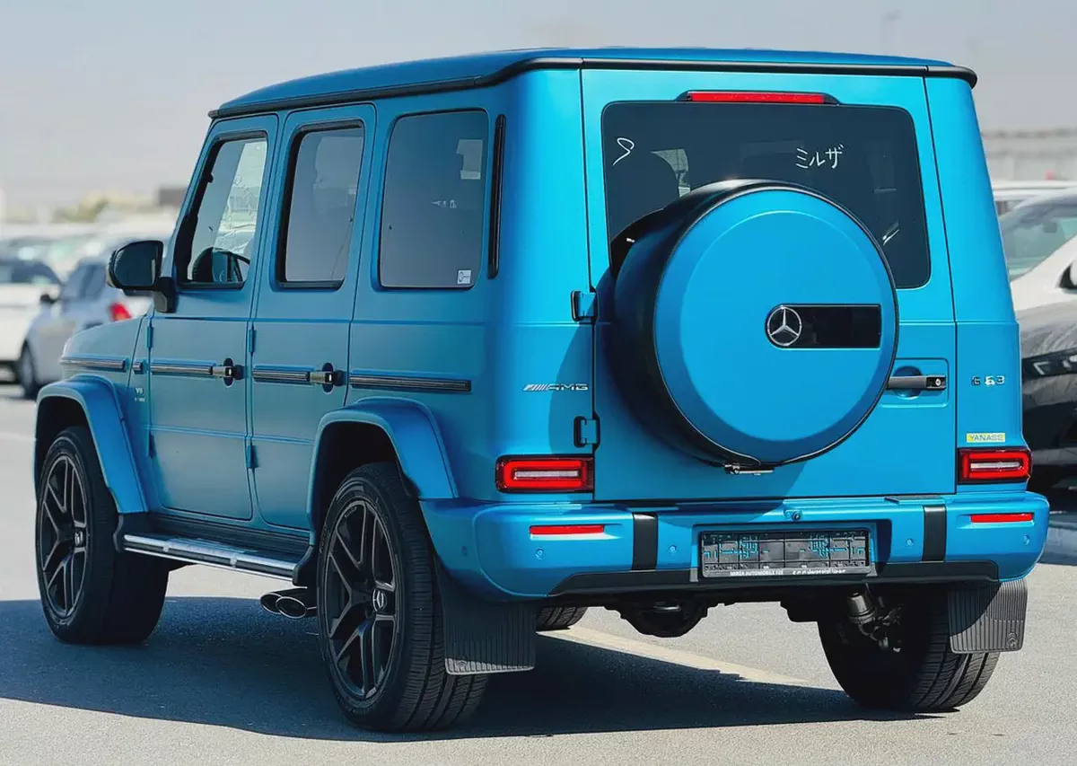 BENZ G63 AMG | 2025 | HYPER BLUE MAGNO | 8000KM DONE | FRESH JAPAN IMPORT-3-3