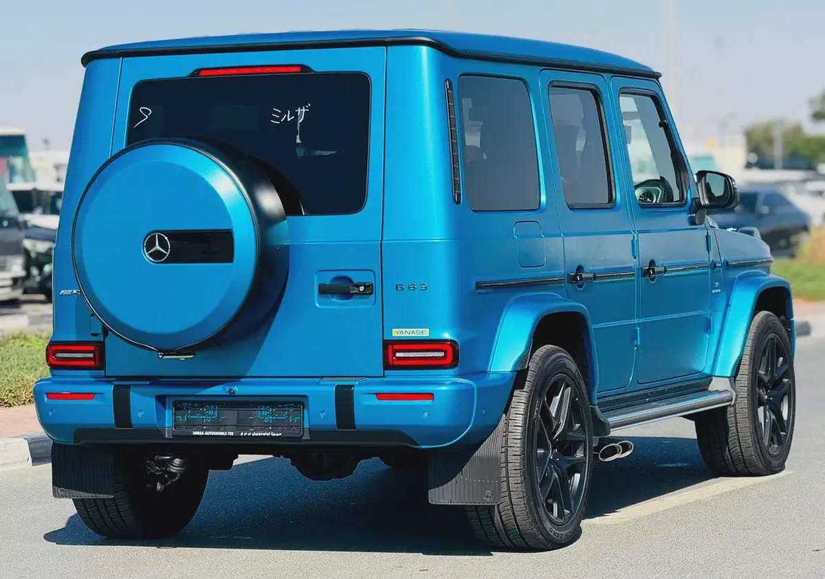 BENZ G63 AMG | 2025 | HYPER BLUE MAGNO | 8000KM DONE | FRESH JAPAN IMPORT-5-5