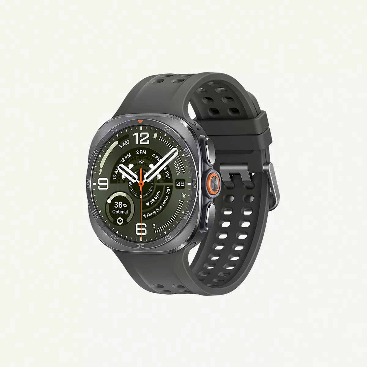 Samsung Galaxy Watch Ultra2 Titanium Silver, 47mm, Bluetooth, Rugged Luxury design