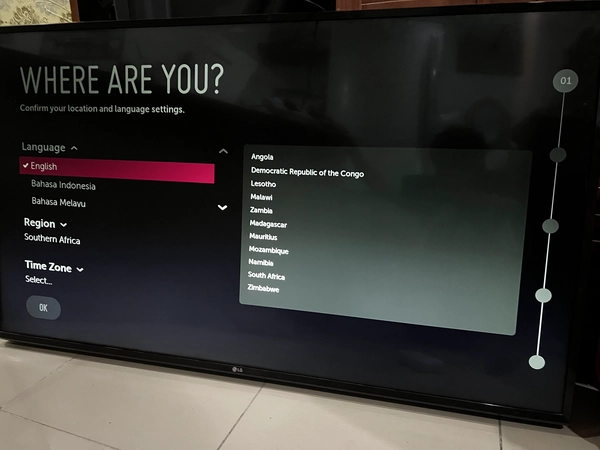 LG Smart 4K TV 49inch