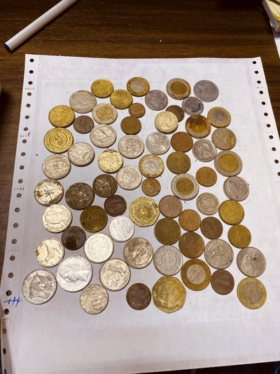Assorted World Coin Collection-0