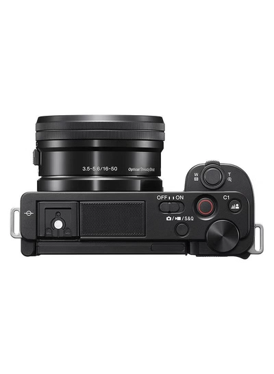 Sony Alpha ZV-E10L Interchangeable Lens Vlog Digital Camera with 16-50 mm Lens and Free Wireless Grip with remote control and tripod feature, 24.2MP, Black-5