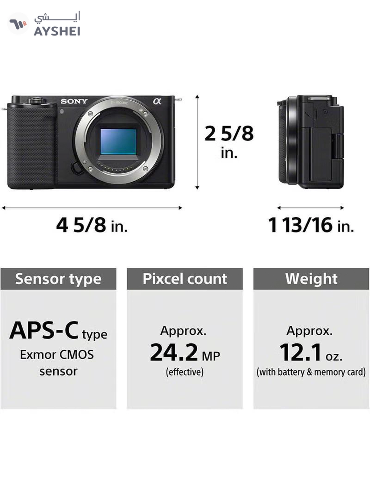 Sony Alpha ZV-E10L Interchangeable Lens Vlog Digital Camera with 16-50 mm Lens and Free Wireless Grip with remote control and tripod feature, 24.2MP, Black-2-2