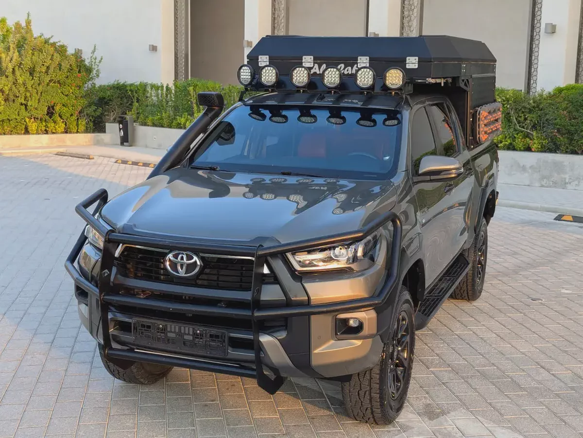 Toyota Hilux Adventure 2021 GCC Specs V6 4.0L  interior and Exterior Excellent Condition-1-1