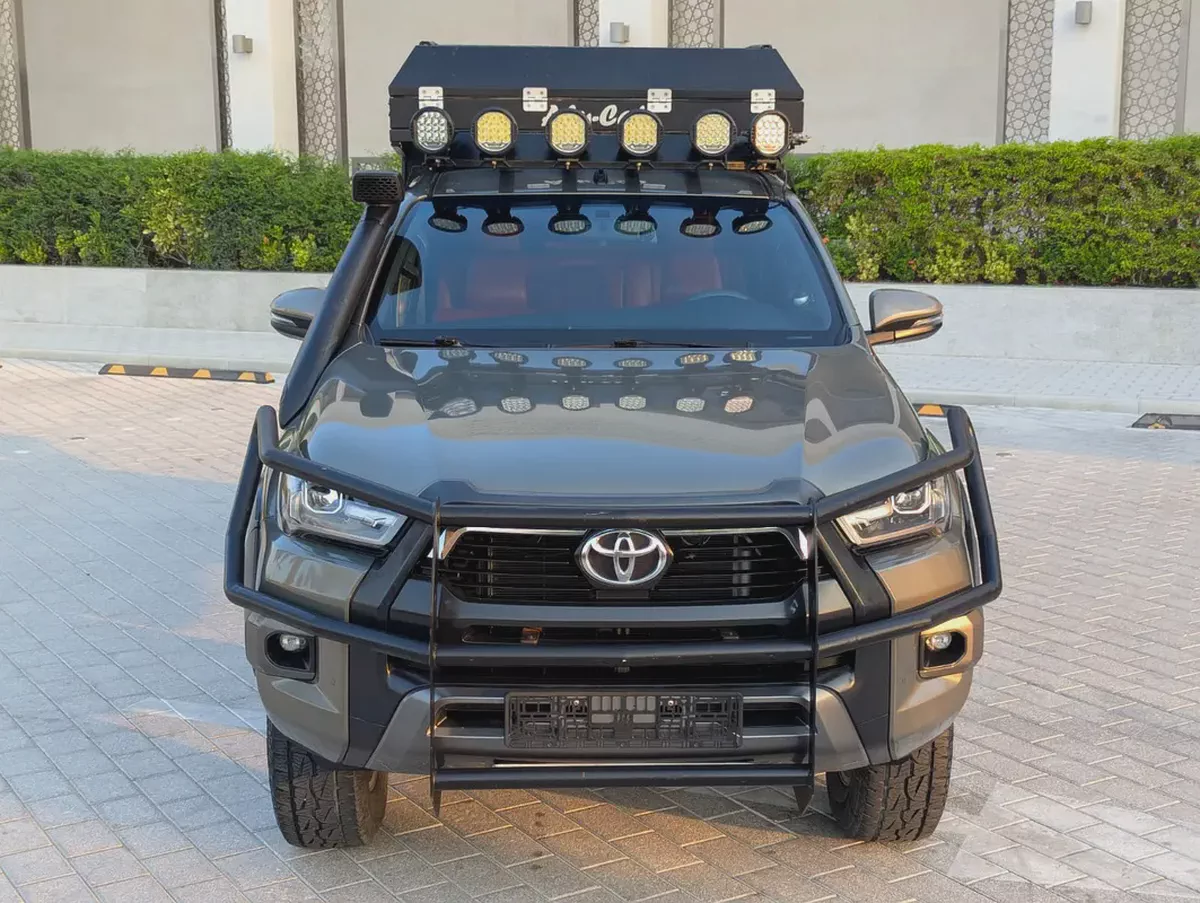 Toyota Hilux Adventure 2021 GCC Specs V6 4.0L  interior and Exterior Excellent Condition-2-2