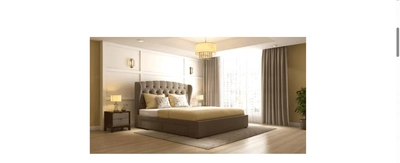 Upholstered Bed with optional storage, Brooke-7
