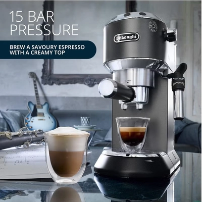 De'Longhi Dedica Pump Espresso Manual Coffee Machine-5