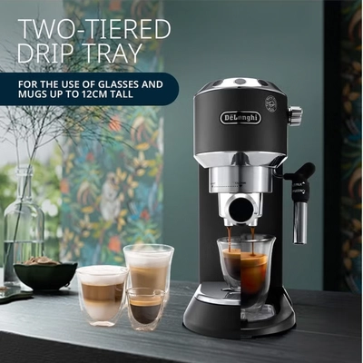 De'Longhi Dedica Pump Espresso Manual Coffee Machine-3