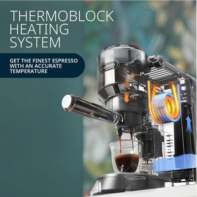 De'Longhi Dedica Pump Espresso Manual Coffee Machine-2