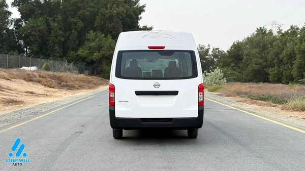 2025 Nissan Urvan NV350 Highroof Delivery Van GCC White Automatic