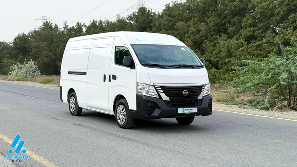 2025 Nissan Urvan NV350 Highroof Delivery Van GCC White Automatic