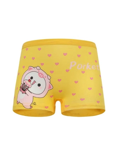 Babyqlo 4 Pack Cute Porket With Cupcake Printed Boxer Multicolour-2