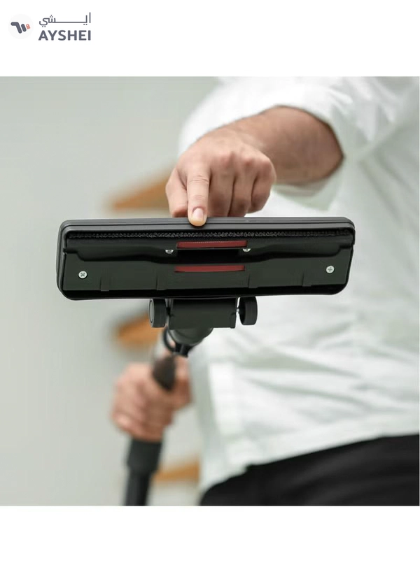 GEEPAS Drum Type Vacuum Cleaner With 21 L Dust Bag Capacity, Anti-Rust Metallic Body| Powerful Suction And Blower Function 21 L 2300 W GVC19018 Red, Black