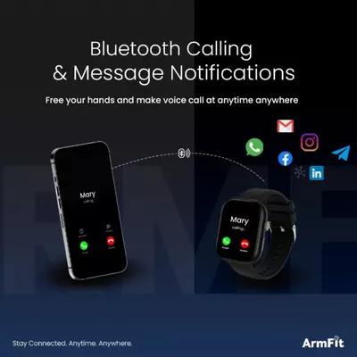 220 mAh AiPro Chat GPT Smart watch For Men With AMOLED Always On Display Bluetooth Calling Waterproof Fitness Watches For Android iOS - Black-2