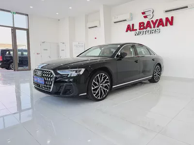 اودي A8L اسود / زعفراني خليجي Audi A8 55 TFSI Quattro 2026 - GCC Specs - Brand New!-1