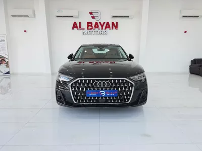 اودي A8L اسود / زعفراني خليجي Audi A8 55 TFSI Quattro 2026 - GCC Specs - Brand New!-4