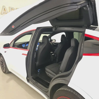 AED 1311 PM | TESLA MODEl X P75D 2017 | WELL MAINTAINED | 1 YEAR WARRANTY | GCC-13