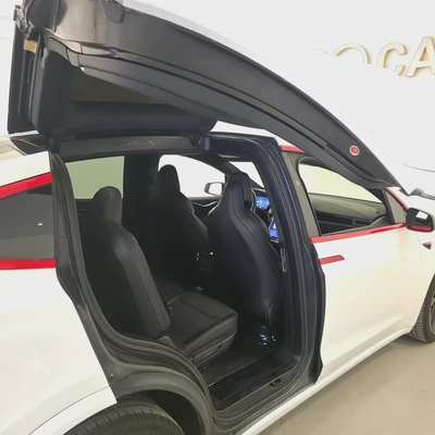 AED 1311 PM | TESLA MODEl X P75D 2017 | WELL MAINTAINED | 1 YEAR WARRANTY | GCC-15