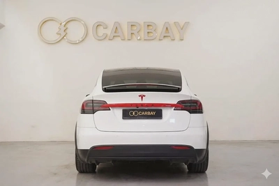 AED 1311 PM | TESLA MODEl X P75D 2017 | WELL MAINTAINED | 1 YEAR WARRANTY | GCC-5
