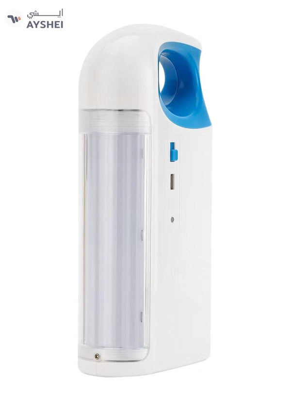 GEEPAS Rechargeable Emergency Lantern with Energy Efficient Design, Extended Battery Life, 3 Tube & 60 High Bright LEDs and Long Hours Working