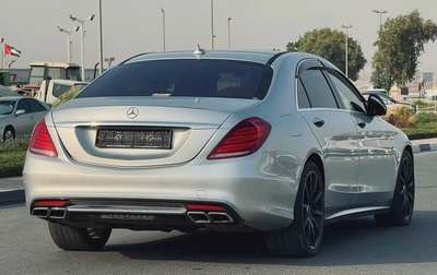 MERCEDES BENZ S63 ///AMG - 2014 - SILVER WITH BEIGE - SUPER CLEAN CAR FRESH JAPAN IMPORT-6