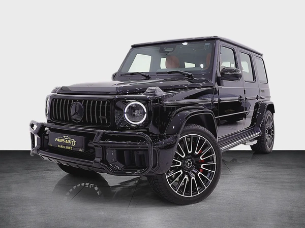 G63 GCC MANUFAKTUR EDITION - DOUBLE NIGHT PACKAGE + CARBON INTERIOR BRAND NEW + 5 YEARS WARRANTY