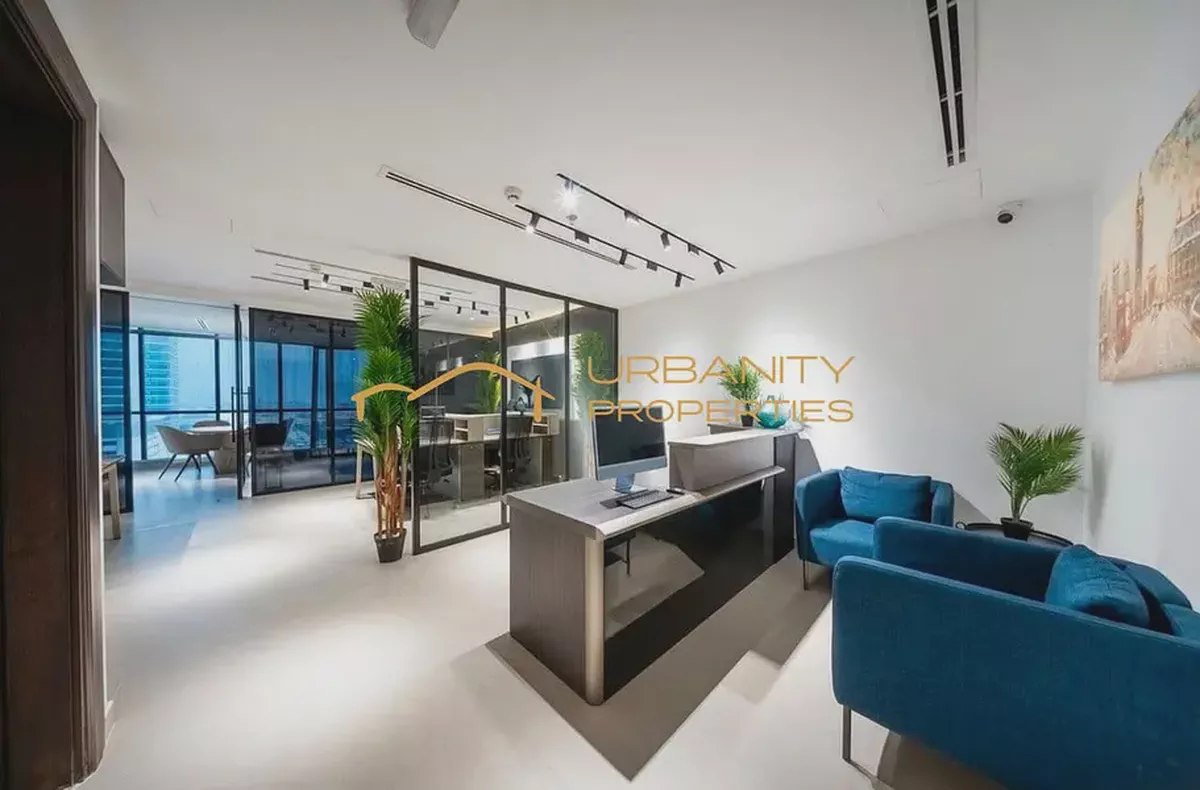 Premium Fully Furnished Office | 13 Workstations | Manager’s Room | Near Metro | Regal Tower, Business Bay
