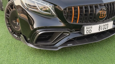 Mercedes S63 Coupe original brabus kit-2